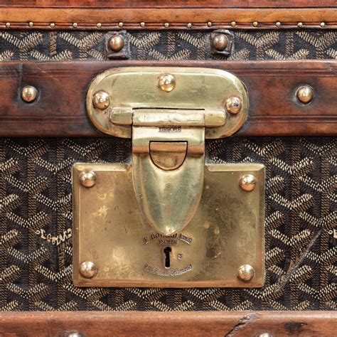 Large Goyard Steamer Trunk – Bentleys London